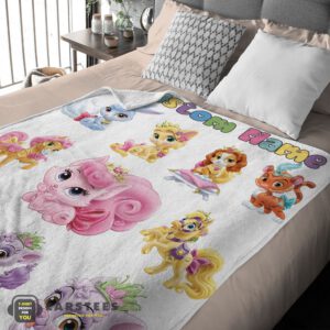Alternative view of Good Disney Princess Palace Pets Blanket Fleece Customized Blanket