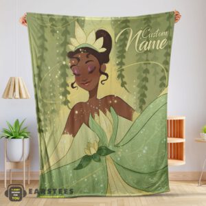 Good Disney Princess Tiana Blanket Fleece Customized Blanket