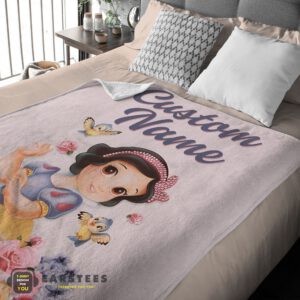Alternative view of Good Disney Snow White Princess Blanket Fleece Customized Blanket