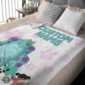 Alternative view of Good Disney Sulley & Boo Monsters Inc Blanket Fleece Customized Blanket