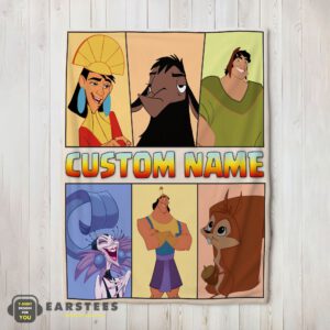Good Disney The Emperor's New Groove Blanket Fleece Customized Blanket