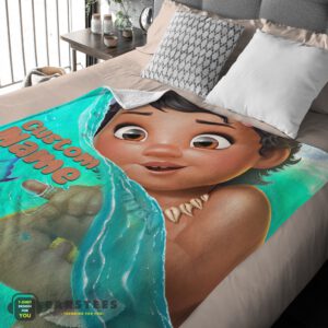 Alternative view of Good Disney Toddler Moana Blanket Fleece Customized Blanket