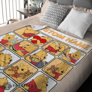Alternative view of Good Disney Winnie-the-Pooh Cute Pooh Customize Blanket
