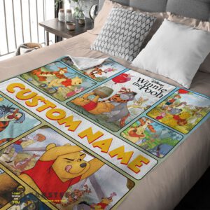 Alternative view of Good Disney Winnie-the-Pooh With Friends Blanket Fleece Customized Blanket
