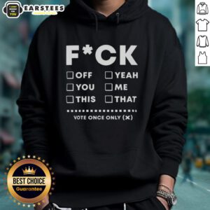Funny adult humor hoodie featuring the 'Good Fck Checklist' design, perfect for casual wear and laughs.