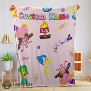 Good Inside Oute Cute Blanket Fleece Customized Blanket