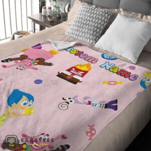Alternative view of Good Inside Oute Cute Blanket Fleece Customized Blanket