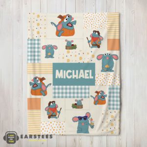 Good Nice Ratatouille Tutter Mood Patchwork Blanket Fleece Customized Blanket