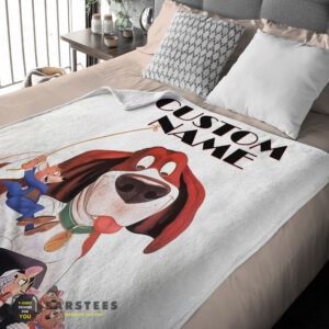 Alternative view of Good Personalized The Great Mouse Detective With Friends Blanket Fleece Customized Blanket