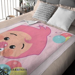 Alternative view of Good Pink Plim Plim Love Blanket Fleece Customized Blanket