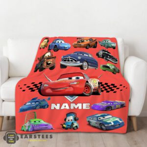 Alternative view of Good Pixar Cartoon Cars Character Blanket Fleece Customized Blanket