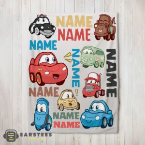 Good Pixar Cartoon Cars Cute Character Blanket Fleece Customized Blanket