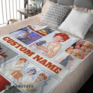 Alternative view of Good Pixar Ratatouille Linguini and Remy With Friends Blanket Fleece Customized Blanket