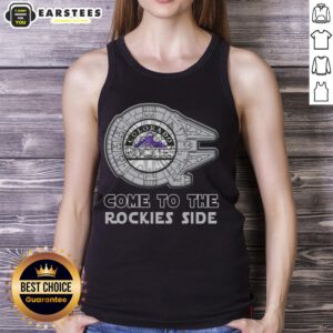 Good Star Wars Come To The Colorado Rockies Side Tank Top featuring a stylish design for fans of Star Wars and outdoor adventures.