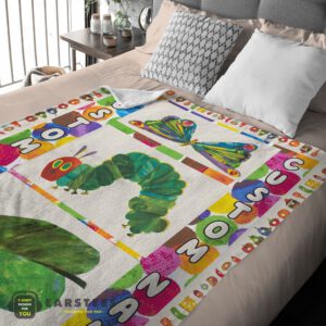 Alternative view of Good The Very Hungry Caterpillar Blanket Fleece Customized Blanket