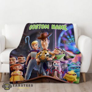Alternative view of Good Toy Story 4 Poster Blanket Fleece Customized Blanket