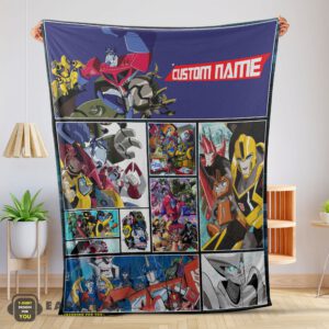 Good Transformers Animated Characters Blanket Fleece Customized Blanket