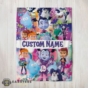 Good Vampirina & Friends Blanket Fleece Customized Blanket
