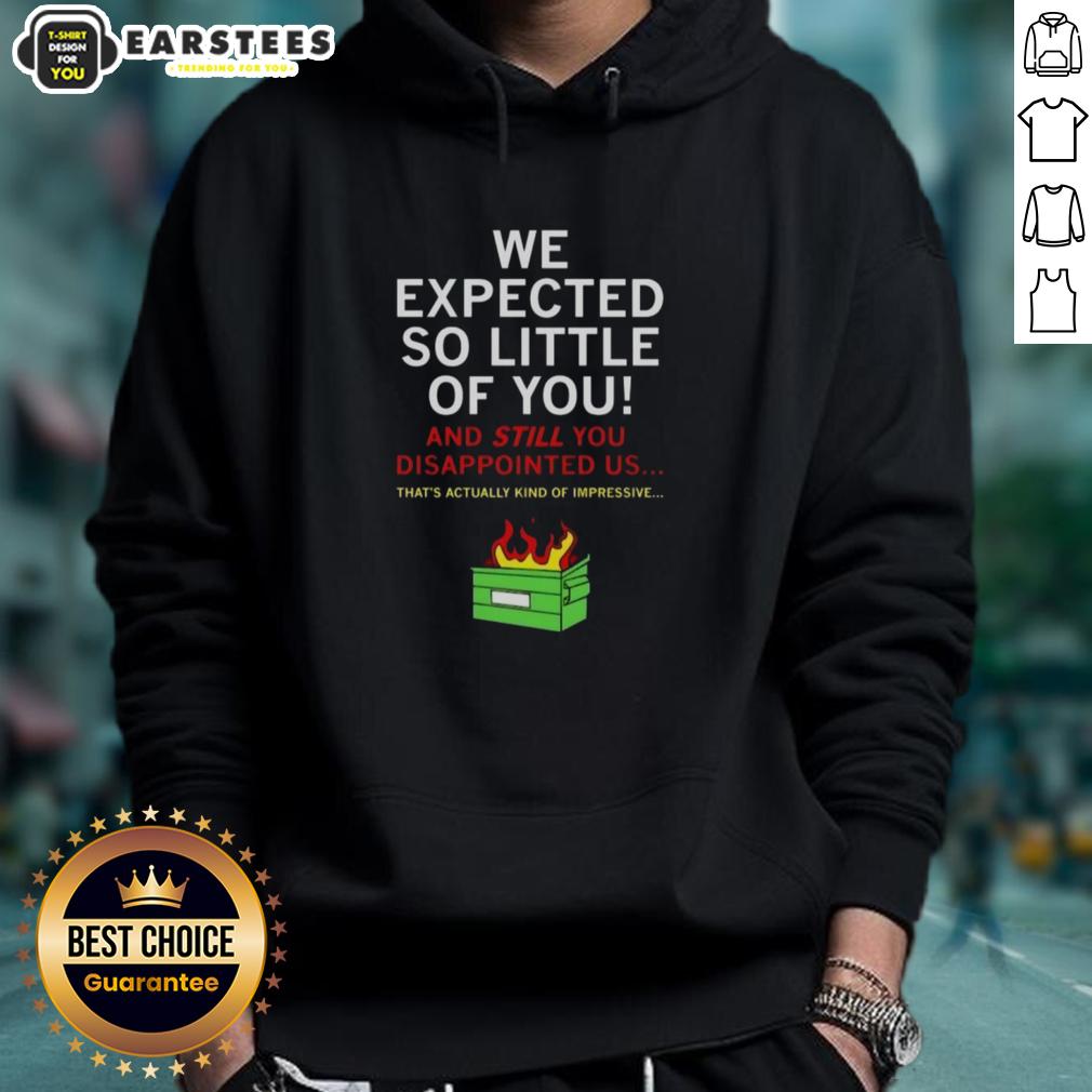 Good We Expected So Little Of You NCT wish hoodie featuring vibrant design and stylish fit for fans.
