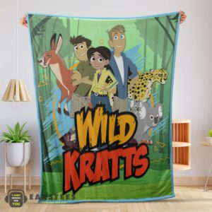 Good Wild Kratts Adventure Blanket Fleece