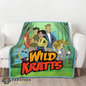 Alternative view of Good Wild Kratts Adventure Blanket Fleece