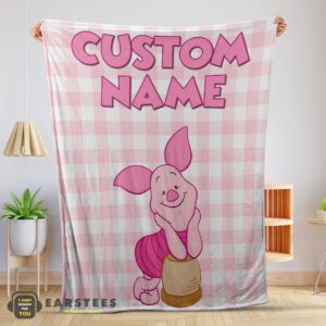 Good Winnie The Pooh Piglet Blanket Fleece Customized Blanket