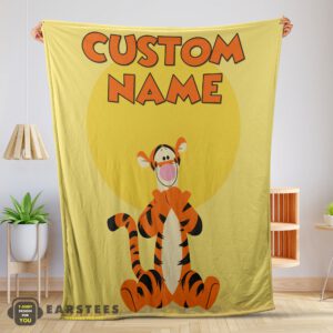 Good Winnie The Pooh Tigger Blanket Fleece Customized Blanket