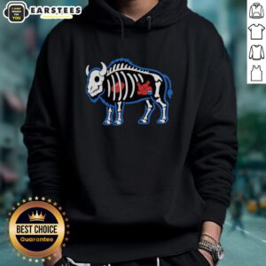 Good X-Ray Buffalo Bills football hoodie featuring team colors and logo, perfect for fans showcasing team spirit.