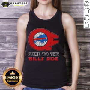 Happy Star Wars Come to the Buffalo Bills Side Tank Top featuring a fun design for fans and summer wear.