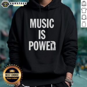 Nice Richard Ashcroft Music Is Power Hoodie featuring a stylish design perfect for fans of his iconic music.