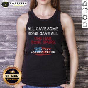 Official All Gave Some Some Gave All tank top featuring a patriotic design and a message about sacrifice and service.