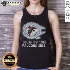 Premium Star Wars Come to the Atlanta Falcons Side Tank Top featuring iconic designs for fans and collectors.