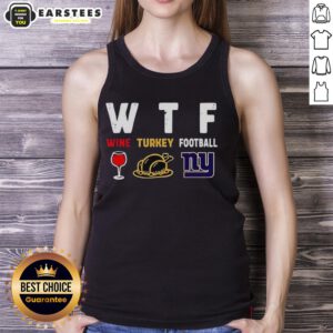 Premium wine-themed tank top featuring New York Giants football design, perfect for Thanksgiving celebrations.