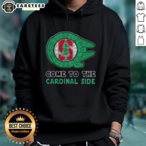 Pretty Star Wars Come to the Stanford Cardinal Side Hoodie featuring vibrant designs and cozy fit for fans.
