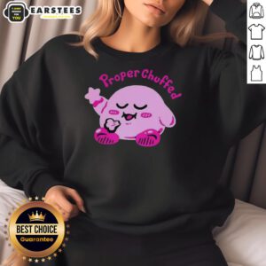 Top Kirby Proper Chuffed Sweatshirt in vibrant colors, perfect for casual wear and showcasing your love for Kirby.