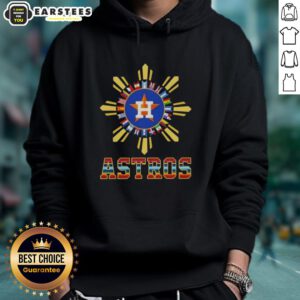 Awesome 2025 Houston Astros baseball X Hispanic hoodie featuring vibrant team colors and stylish design for fans.