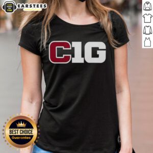 Awesome Cig Ten logo on a stylish ladies tee, perfect for casual wear and showcasing your unique style.