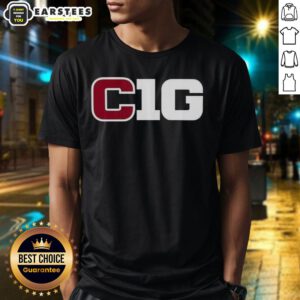 Alt Text: Awesome Cig Ten logo T-shirt featuring a stylish design and vibrant colors, perfect for casual wear.