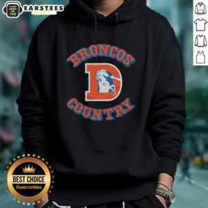Awesome Denver Broncos Country hoodie featuring bold team colors and logo, perfect for fans and chilly game days.