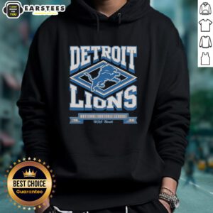 Awesome Detroit Lions Heater Hoodie featuring vibrant team colors and logo, perfect for fans to stay warm and stylish.