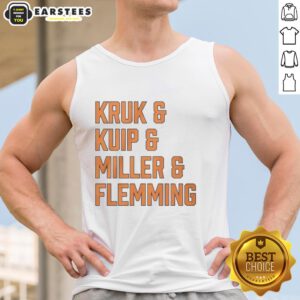 Stylish Awesome Kruk and Kuip and Miller and Flemming tank top featuring vibrant graphics and comfortable fit.