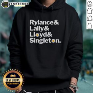 Awesome Rylance Lally Lloyd and Singleton hoodie displayed on a mannequin against a stylish backdrop.