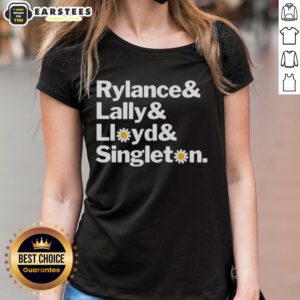 Awesome Rylance Lally Lloyd and Singleton Ladies Tee featuring vibrant design and comfortable fit for casual wear.
