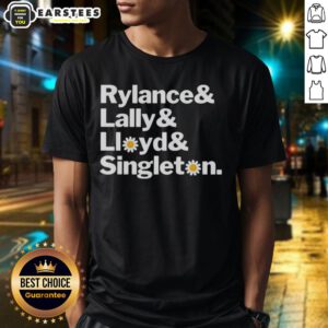 Awesome Rylance Lally Lloyd and Singleton T-Shirt featuring vibrant design and unique graphics for fans and collectors.
