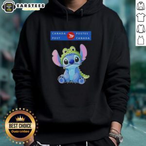 Awesome Stitch Cosplay Crocodile X Canada Post Hoodie featuring vibrant colors and unique design for fans and collectors.