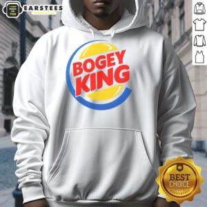 Good Bogey King Burger King Logo Hoodie featuring vibrant logo design and comfortable fit for casual wear.