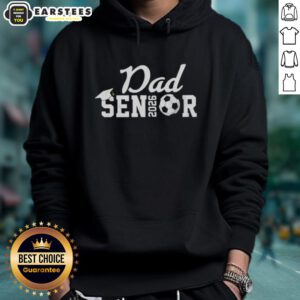 Alt Text: Nice Senior Soccer Dad hoodie for Class of 2026 graduation, perfect for proud parents supporting their athlete.