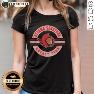 Original Ottawa Senators Surround Ladies Tee featuring team logo and stylish design for female fans.