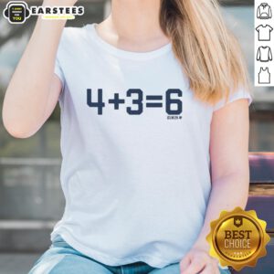 Premium Dak Prescott George Pickens 4-3-6 Ladies Tee featuring vibrant graphics, perfect for NFL fans and stylish wear.