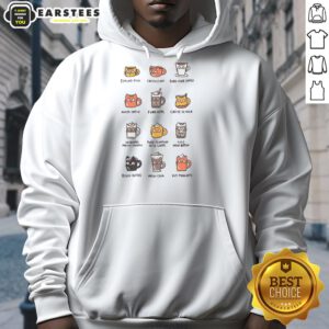Premium Fueled By Caffeine Hoodie in black, showcasing a stylish design perfect for coffee lovers and casual wear.